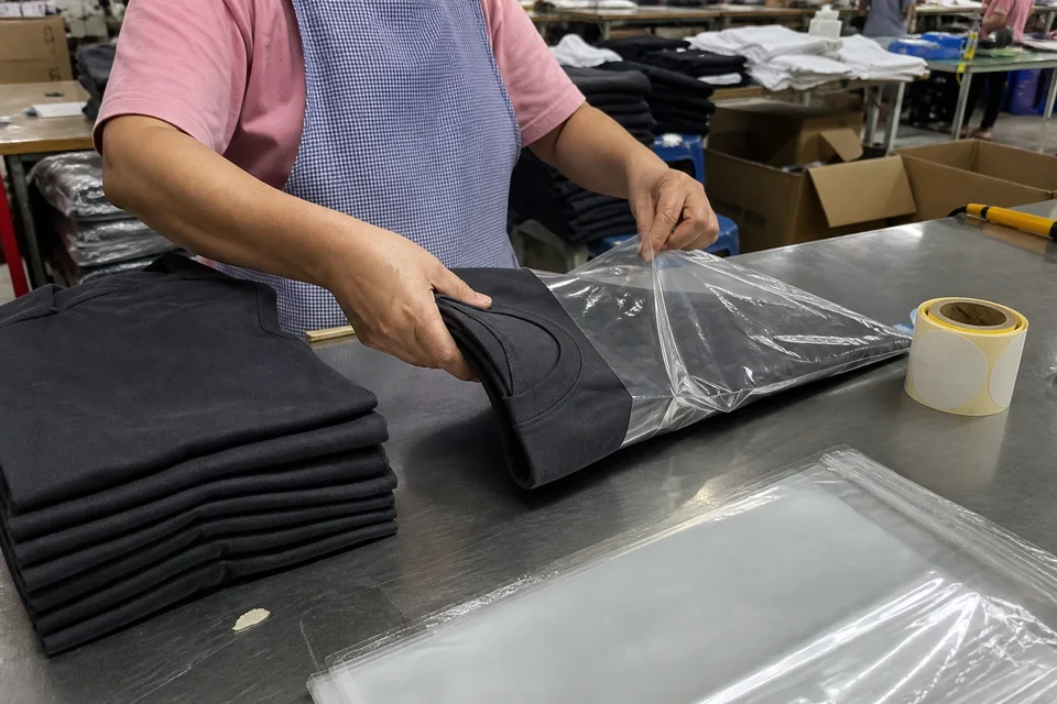 Individual garment packaging