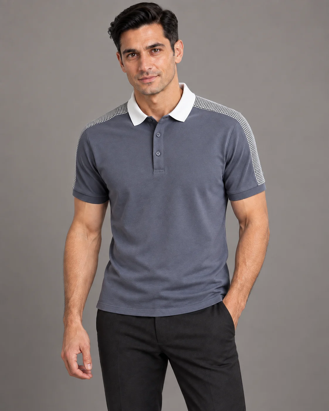 B9713 Grey blue